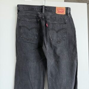 Levi's Black Straight Leg Women's Jeans